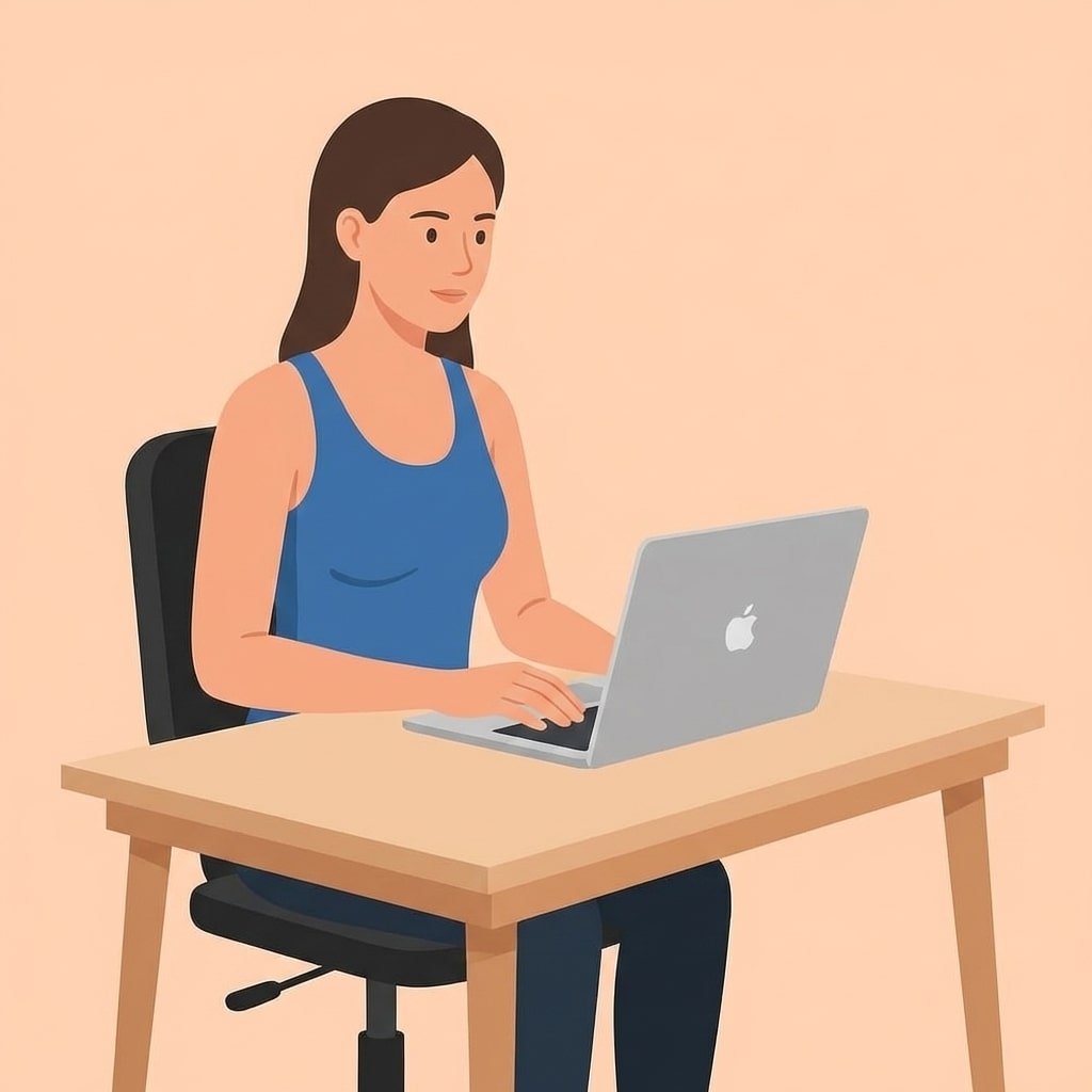 Chair Stretch routine